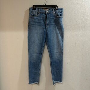Joe's Jeans Blue Ankle Cropped Denim